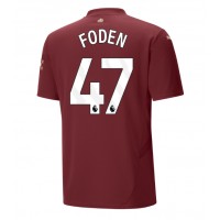 Maglie da calcio Manchester City Phil Foden #47 Terza Maglia 2024-25 Manica Corta